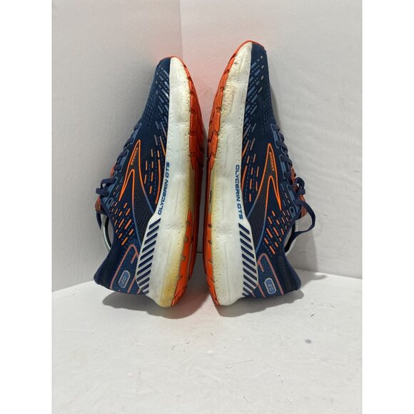 Brooks Glycerin GTS 20 Blue Orange Running 1103831D-444 Mens Size 11 - Picture 4 of 8